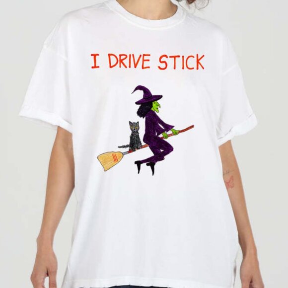 Unfortunate Portrait  IDRIVE STICK graphic T-shirt - Picture 1 of 4